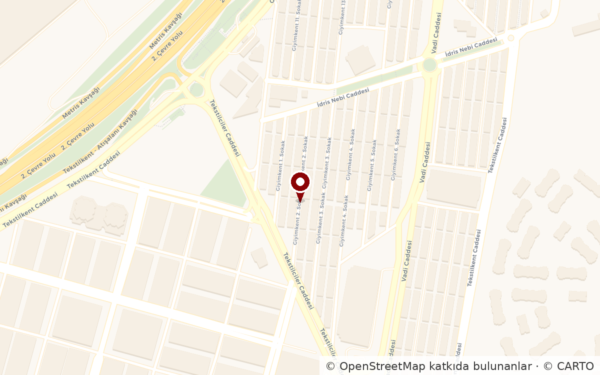 İNTENET ofis konumu haritası — Giyimkent, Esenler / İstanbul